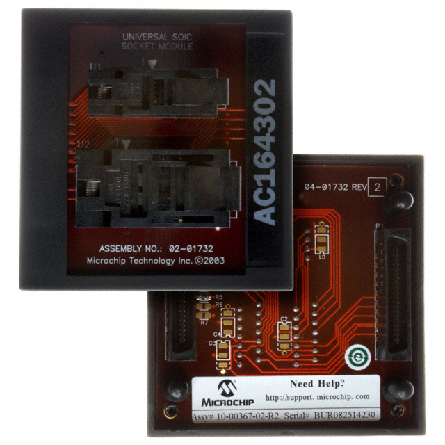 AC164302 Microchip Technology  Adaptateurs de programmation Sockets